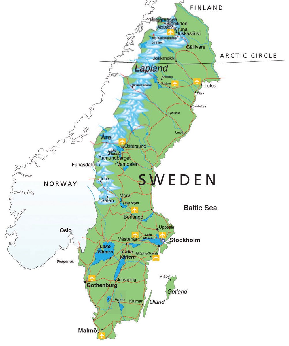 Algemene informatie over Zweden | ZwedenWeb
