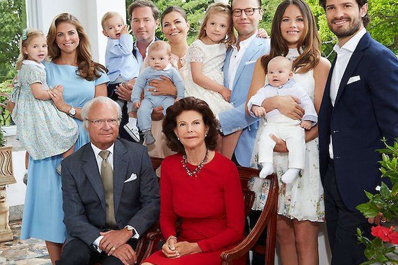 De Zweedse koninklijke familie