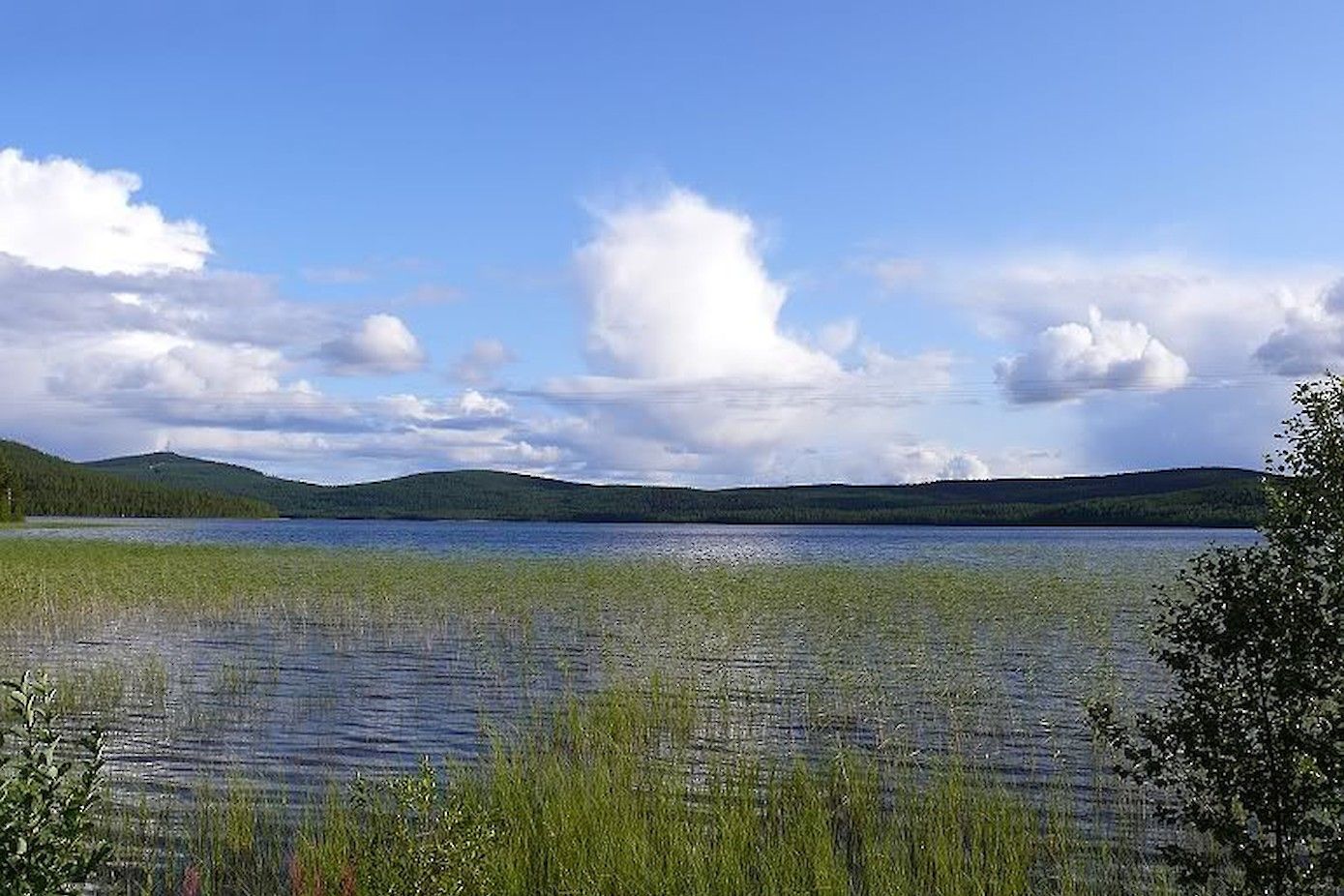 Norrbotten in augustus