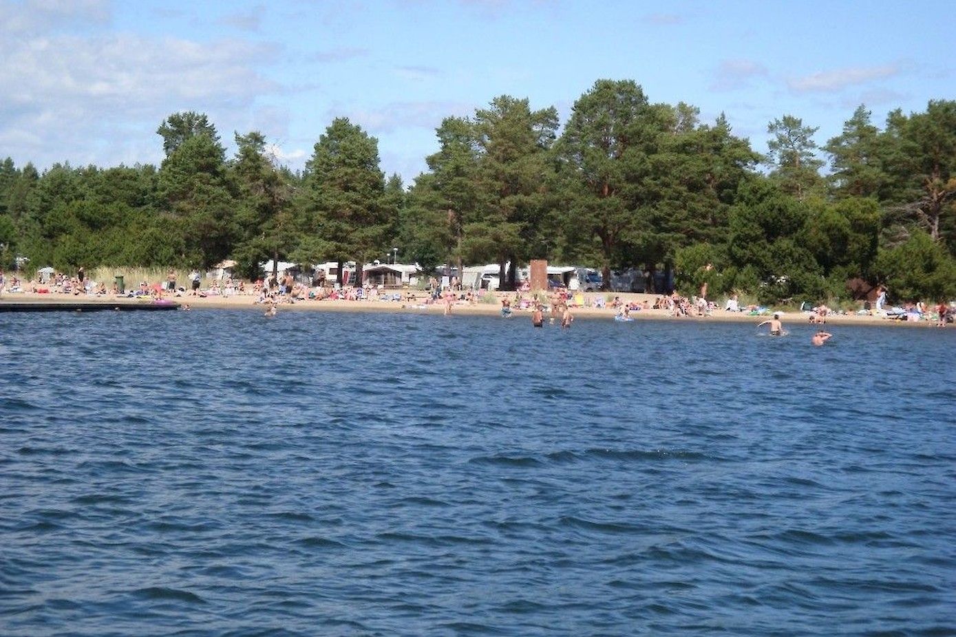 Stenö Havsbad in Hälsingland.