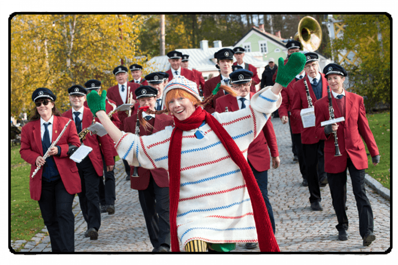 Pippi Langkous in Astrid Lindgrens Värld in Vimmerby.