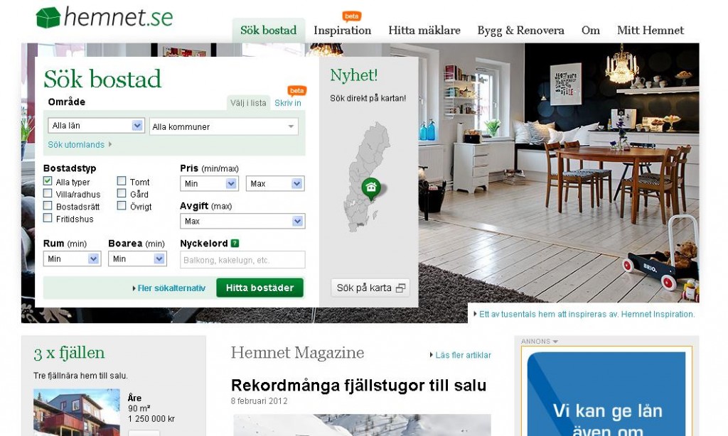 Woordenlijst bij het kopen van een huis in Zweden ZwedenWeb