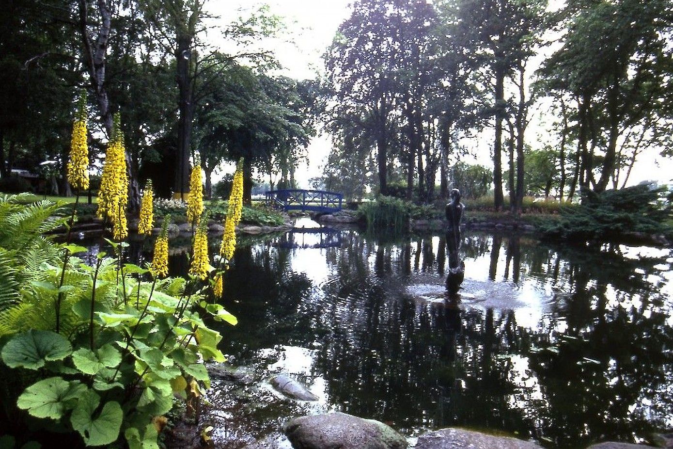 Het Stadspark in Kalmar.