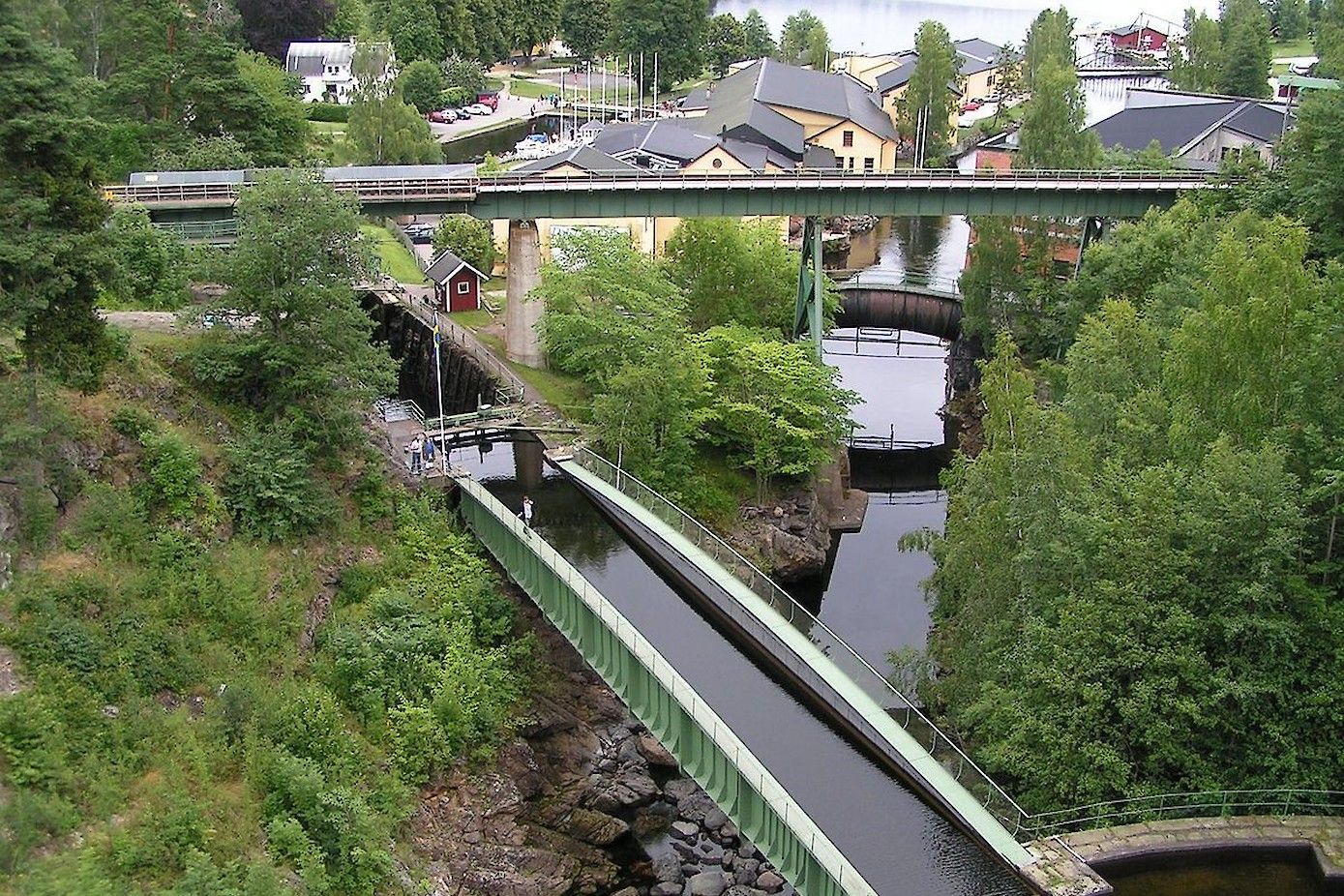 Aquaduct bij Håverud.
