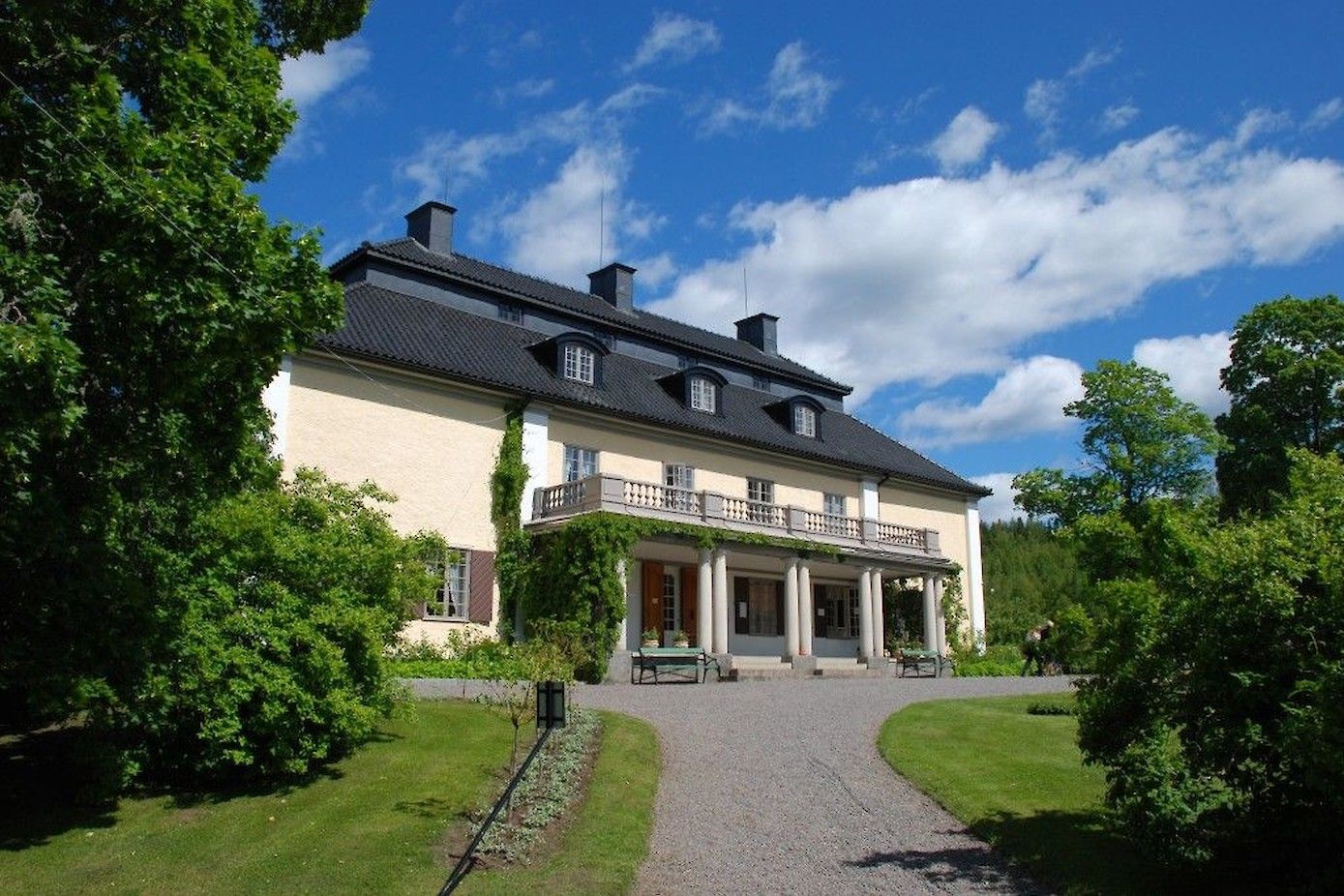 Het hoofdgebouw van Mårbacka.