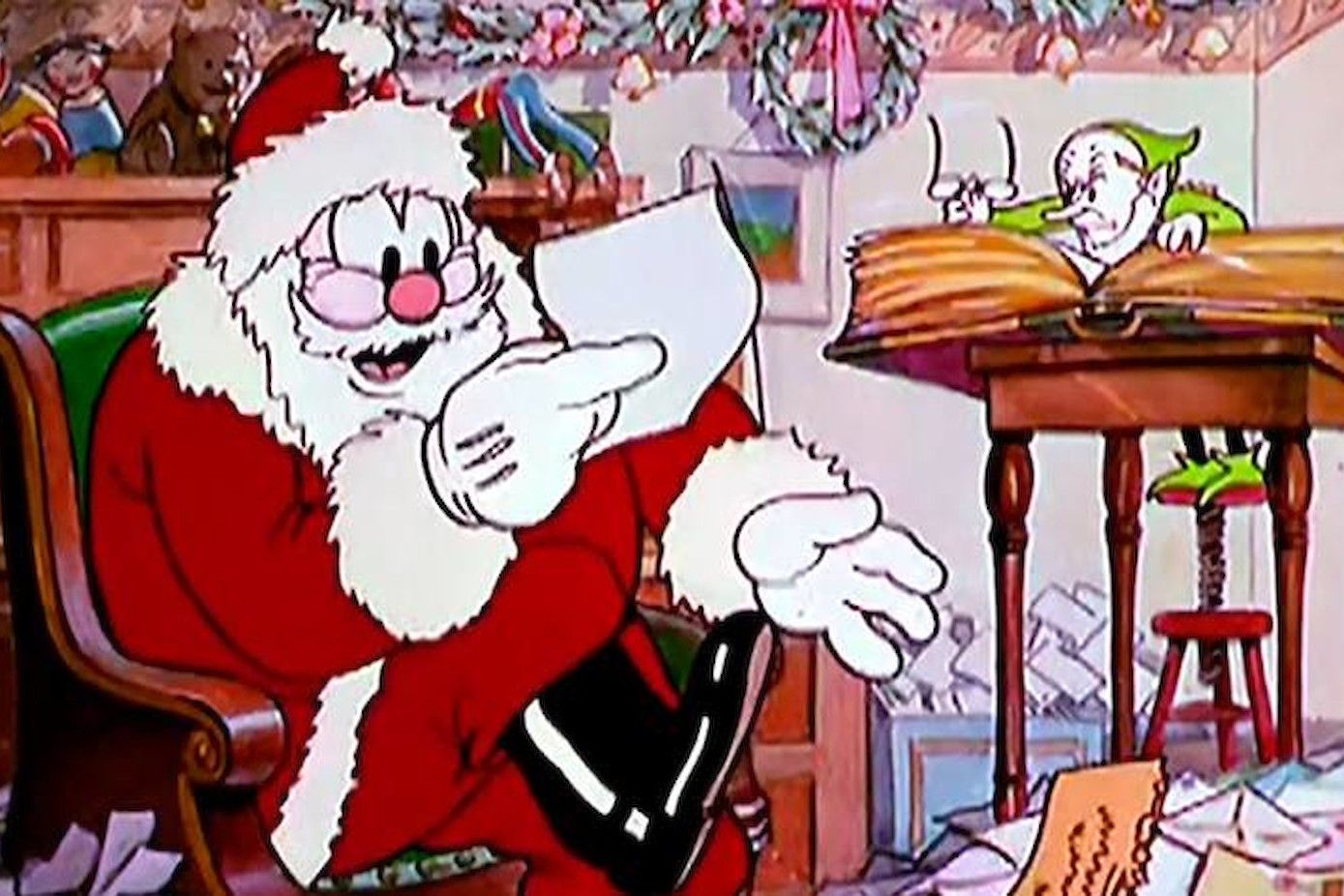 Uit: Donald Duck en zijn vrienden wensen jullie fijne kerstdagen