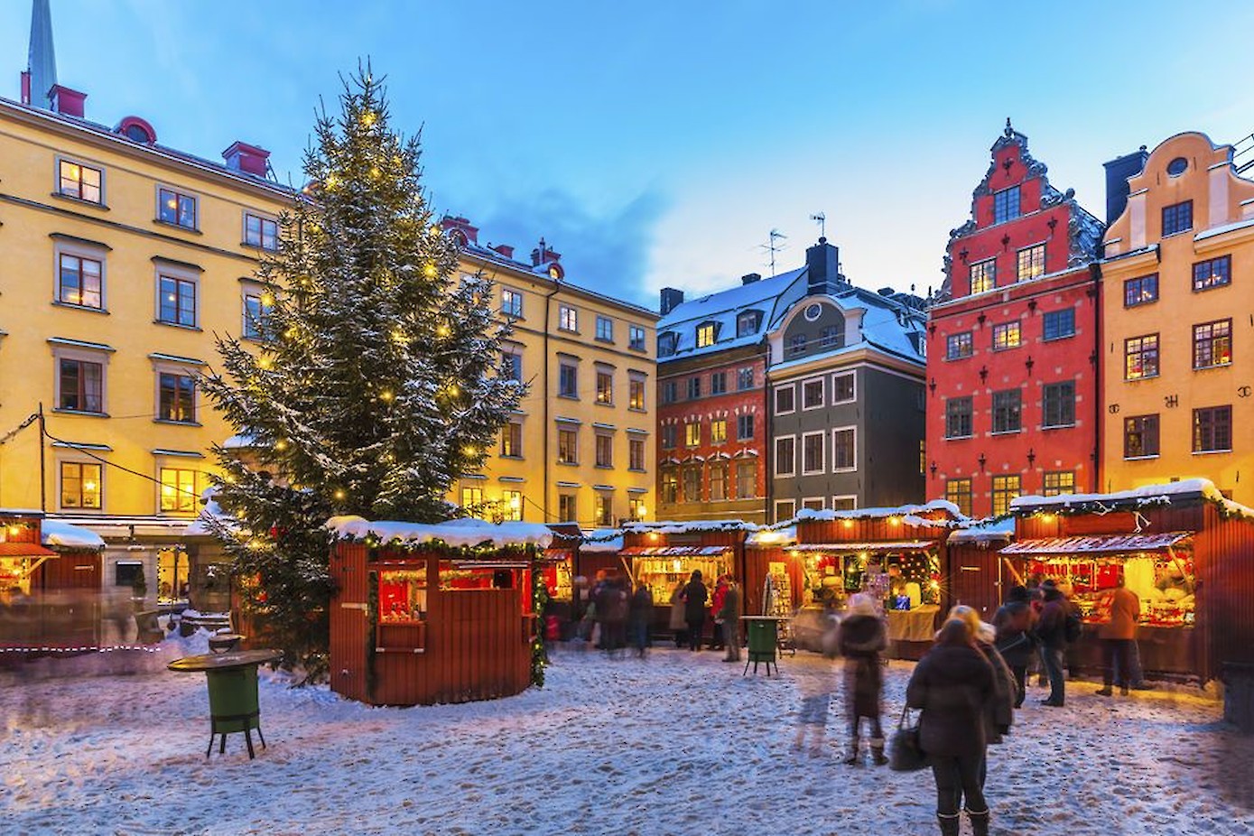 Kerst op Stortorget in Gamla Stan, Stockholm