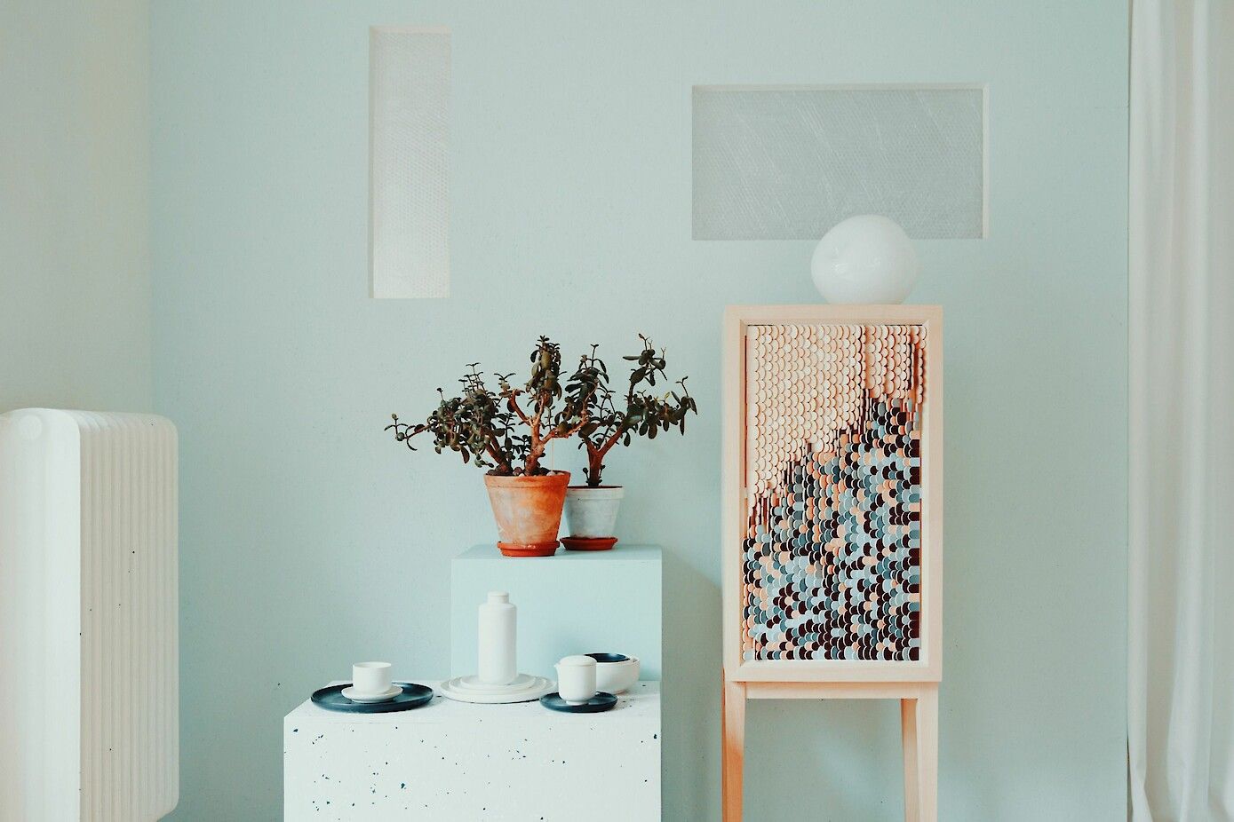 Een voorbeeld van licht en minimalistisch Zweeds design.