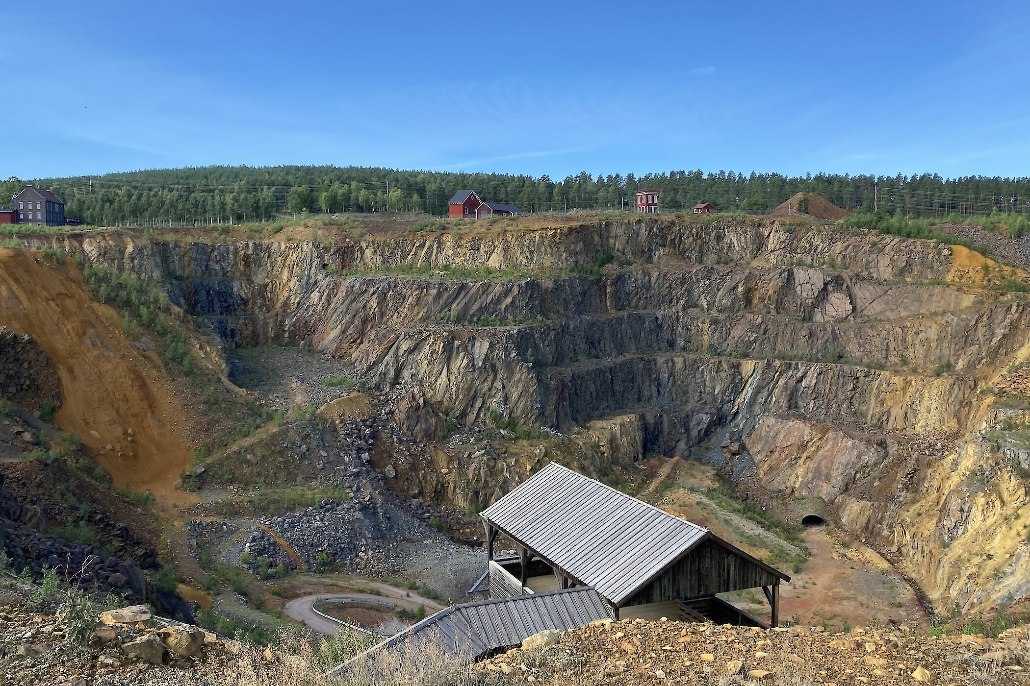 Stora stöten / The great pit.